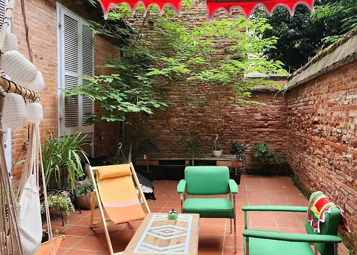 Appartamento Zen Rustic & Private Backyard Center Tolosa